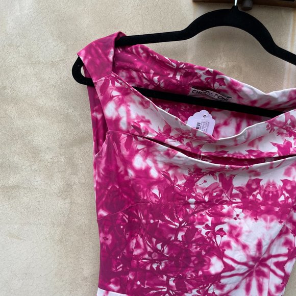 La Petite Robe di Chiara Boni Pink Melania Dress Cutout Off Shoulder Sheath - Picture 8 of 14